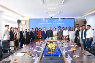 Đại học Đại Nam hợp tác quốc tế mở chương trình đào tạo y khoa cho sinh viên Ấn Độ.
