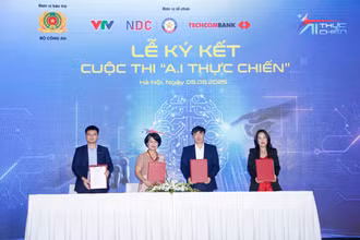 Các bên ký kết tổ chức cuộc thi “A.I Thực chiến”.
