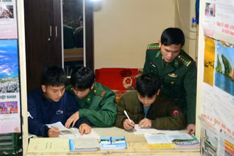 Bộ đội Biên phòng ươm mầm tương lai nơi biên cương