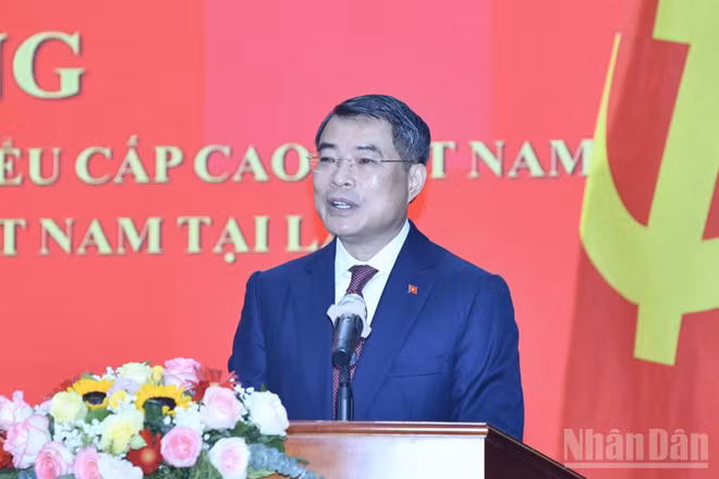 Thủ tướng Chính phủ Lê Minh Hưng phát biểu ý kiến. (Ảnh: THANH GIANG)