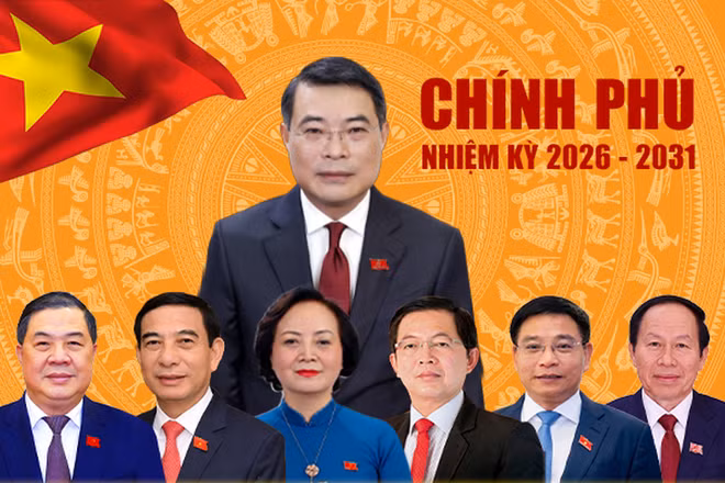 Chính phủ nhiệm kỳ 2026-2031.