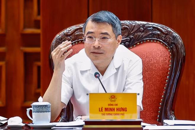 Thủ tướng Lê Minh Hưng chủ trì phiên họp Ban Chỉ đạo về tổ chức thi hành án, thu hồi tài sản bị chiếm đoạt, thất thoát trong các vụ án. (Ảnh: VGP/Nhật Bắc)