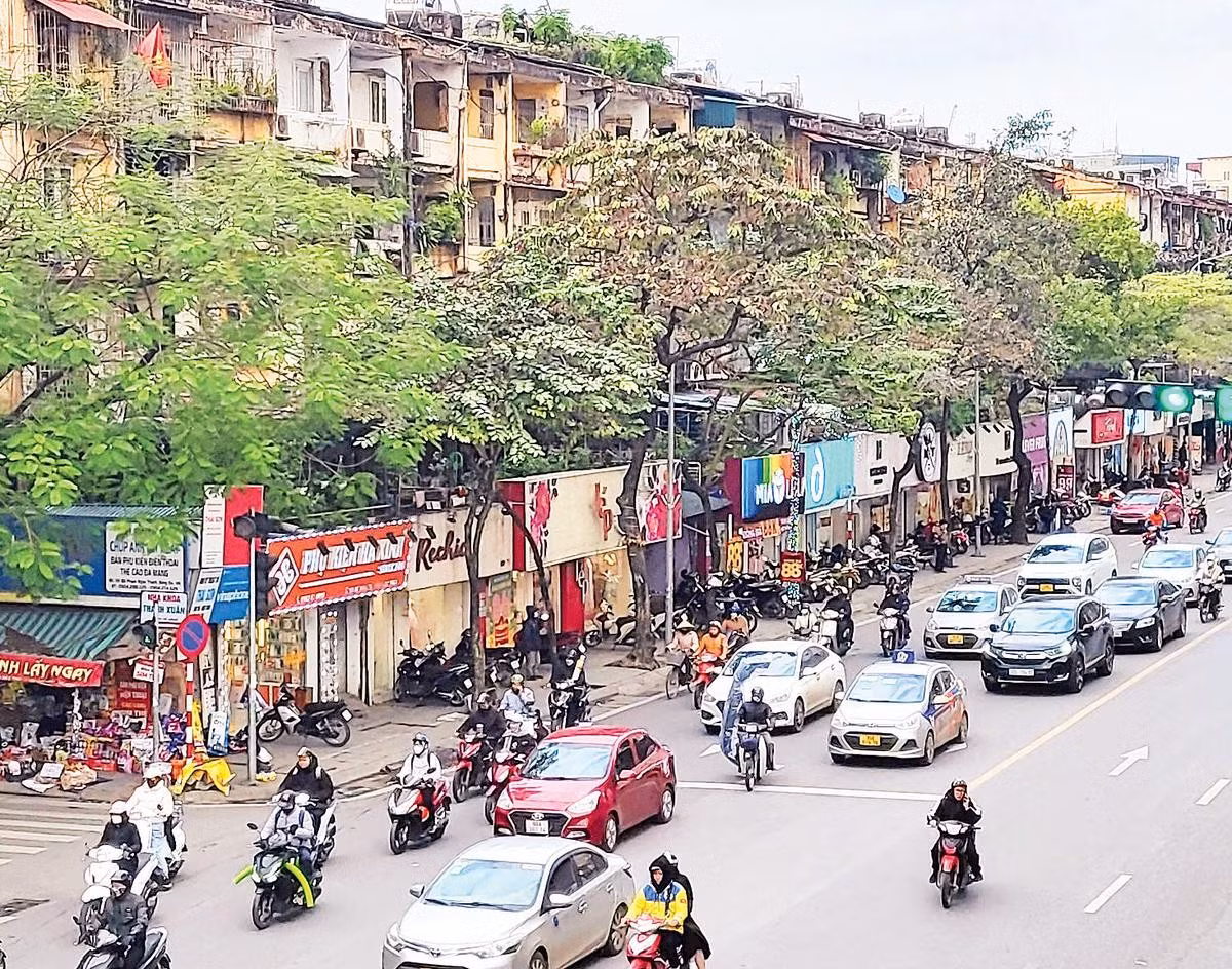 Khu tập thể Trung Tự, phường Kim Liên, Thành phố Hà Nội sẽ được cải tạo lại.