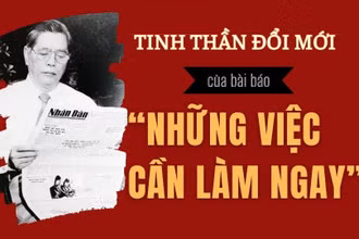 [Video] Tinh thần đổi mới của bài báo Những việc cần làm ngay