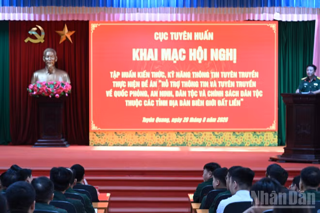 Quang cảnh lễ khai mạc hội nghị.