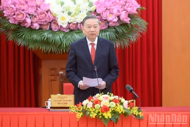 Tổng Bí thư, Chủ tịch nước Tô Lâm. (Ảnh: ĐĂNG KHOA)
