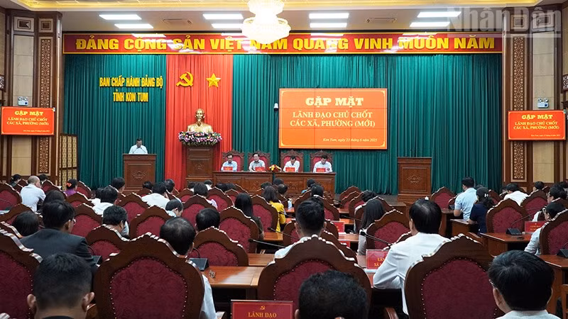 Quang cảnh buổi gặp mặt.