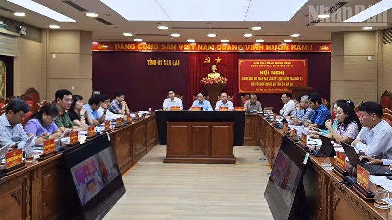 Quang cảnh hội nghị tại Gia Lai.