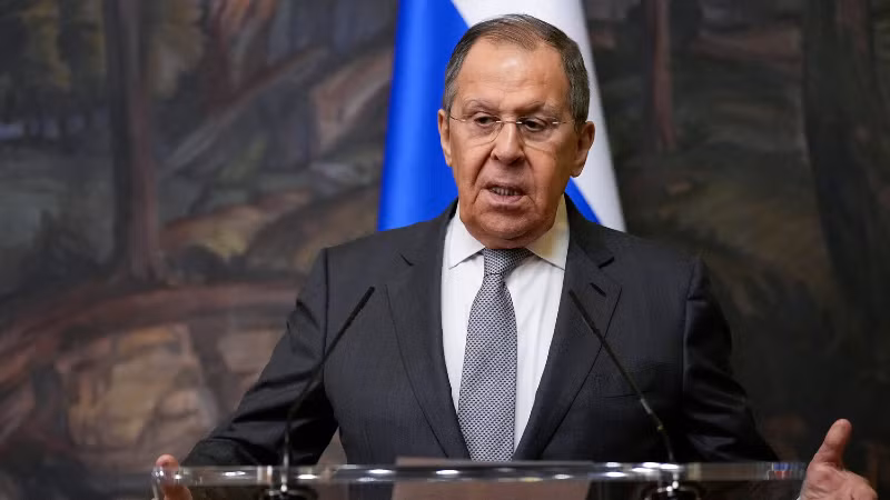 Bộ trưởng Ngoại giao Nga Sergey Lavrov. (Ảnh: GAZETA.RU)