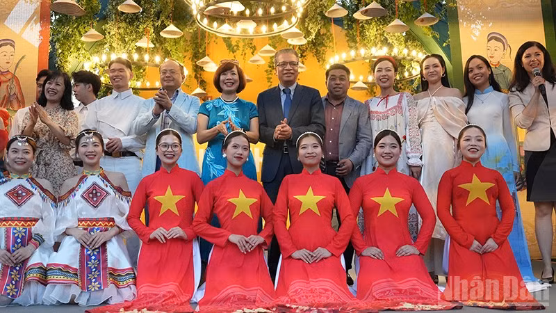Bế mạc Lễ hội Văn hóa Việt Nam tại Moskva. (Ảnh: XUÂN HƯNG)