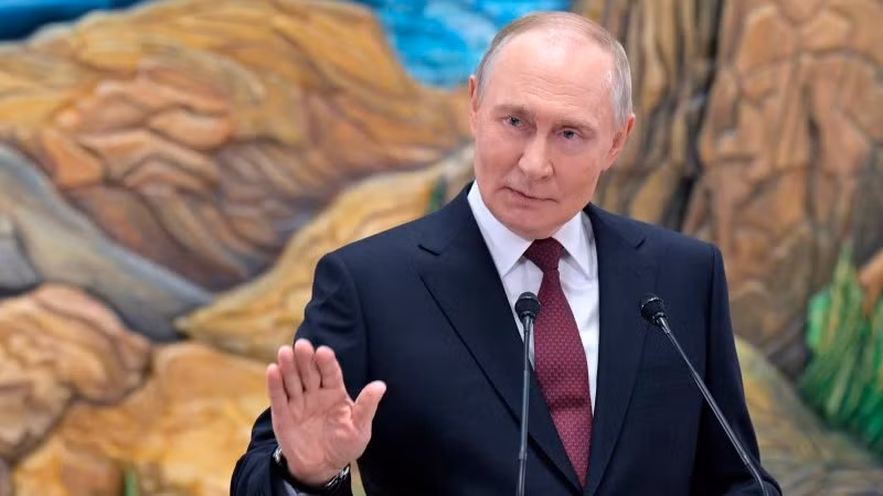 Tổng thống Nga Vladimir Putin nêu rõ lập trường của Moskva về việc đàm phán chấm dứt xung đột tại Ukraine. (Ảnh: RIA Novosti)