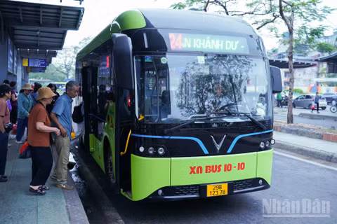 Transerco dự tính trong năm 2026 đưa thêm 275 xe buýt điện vào hoạt động.