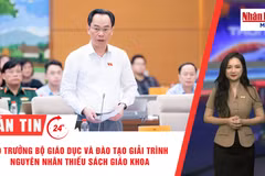 [Video] Thời sự 24h ngày 20/9/2026: Bộ trưởng Bộ Giáo dục và Đào tạo giải trình nguyên nhân thiếu sách giáo khoa