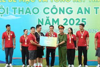 Bế mạc hội thao.