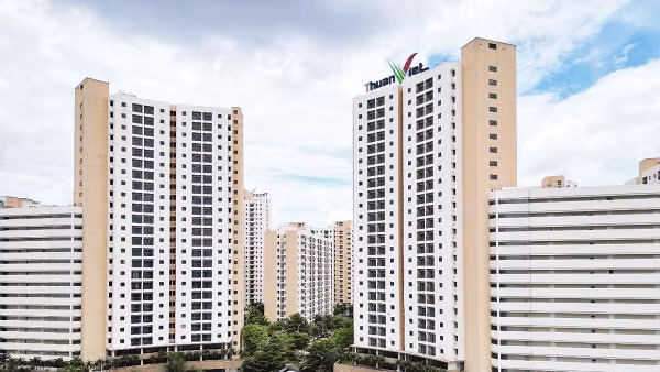 3.790 căn hộ tái định cư trong Khu đô thị mới Thủ Thiêm đang được thúc đẩy tiến độ để tổ chức đấu giá trong năm 2026 (Ảnh THẾ ANH)