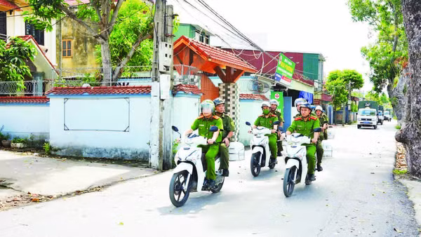 Công an xã Phú Thái ra quân cao điểm thực hiện mô hình “Xã không ma túy” năm 2025.