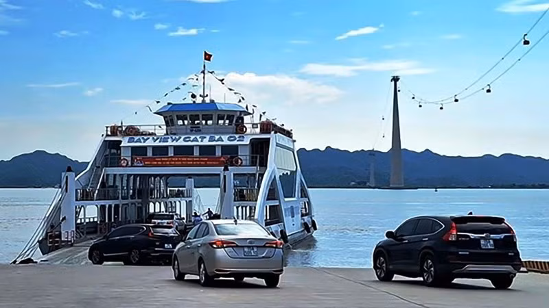 Phà Đồng Bài - Cái Viềng.