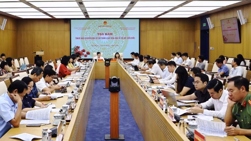 Quang cảnh Tọa đàm.