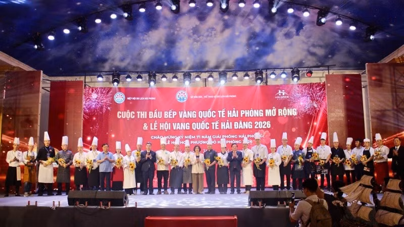 Ban tổ chức chúc mừng các đội tham gia Cuộc thi Đầu bếp vàng quốc tế - Hải Phòng mở rộng năm 2026.