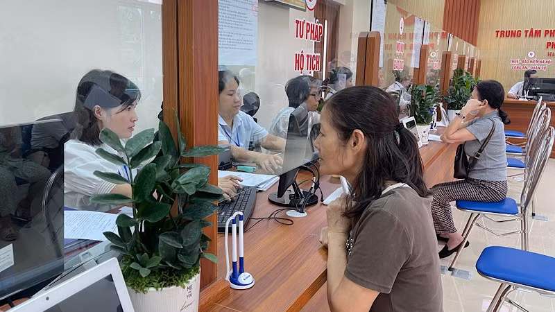 Ảnh minh họa: Trung tâm phục vụ hành chính công phường Hải An, thành phố Hải Phòng. (Ảnh: XUÂN TRƯỜNG)