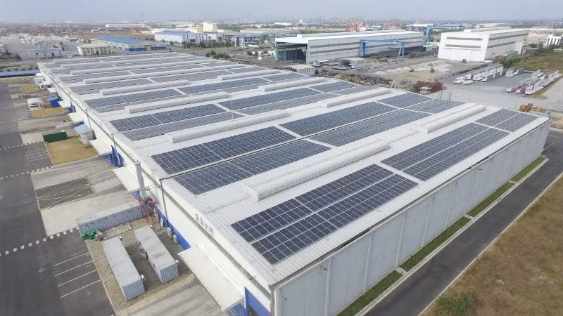 Một góc Khu công nghiệp DEEP C Hải Phòng.