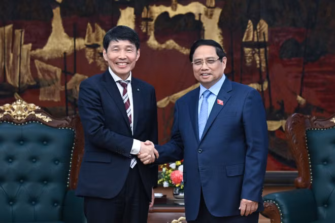 Thủ tướng Phạm Minh Chính tiếp ông Yamamoto Ichita, Thống đốc tỉnh Gunma(Nhật Bản).