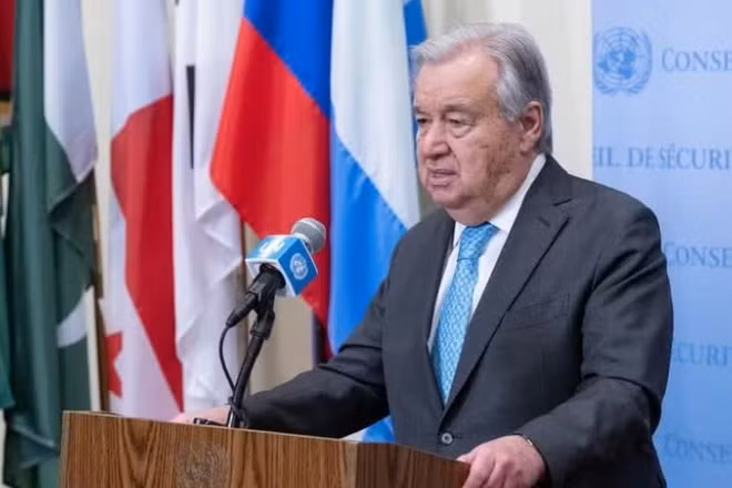 Tổng thư ký Liên hợp quốc Antonio Guterres. (Ảnh: THX/TTXVN)