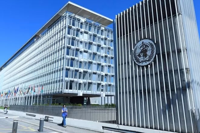 Trụ sở WHO ở Geneva, Thụy Sĩ. (Ảnh: Xinhua/Lian Yi)