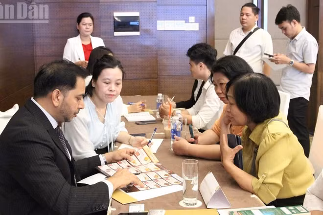 Doanh nghiệp với các chuyên gia, tổ chức chứng nhận và các nhà phân phối lớn kết nối trực tiếp tại Hội thảo.