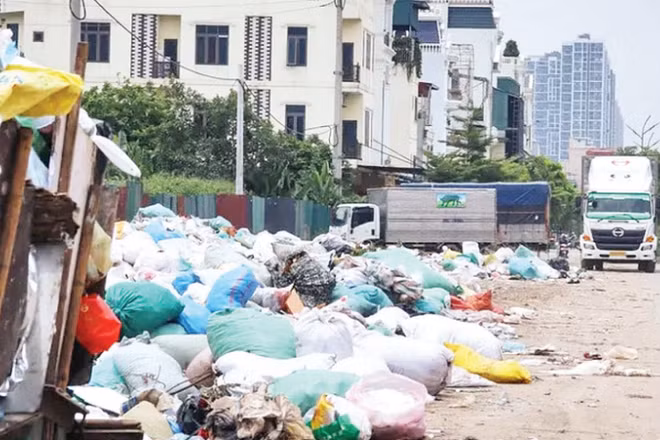 Năm 2025, lượng chất thải rắn sinh hoạt phát sinh ở Việt Nam vào khoảng 70 nghìn tấn mỗi ngày, chủ yếu từ khu vực đô thị. Ảnh minh họa.