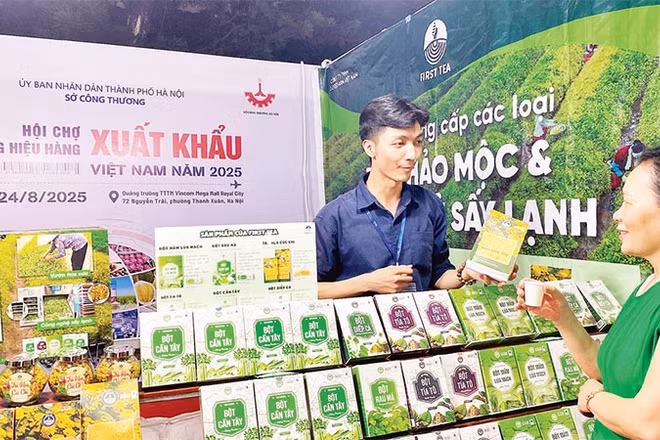  Doanh nghiệp quảng bá hàng xuất khẩu tới người tiêu dùng.