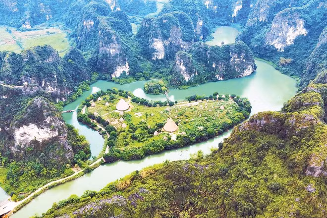 Vẻ đẹp Tràng An làm nên sức hút điện ảnh Ninh Bình (Ảnh Di sản Tràng An)