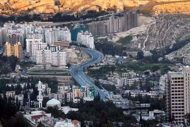 Quang cảnh thủ đô Damascus của Syria. (Ảnh: THX/TTXVN)