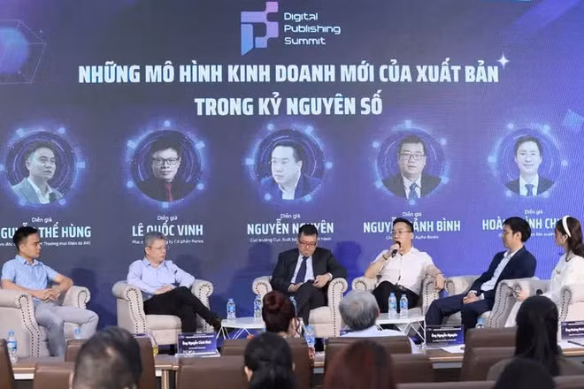 Diễn đàn xuất bản số từng diễn ra với sự tham gia của nhiều chuyên gia, doanh nghiệp công nghệ, nhà xuất bản và các đơn vị nội dung số.