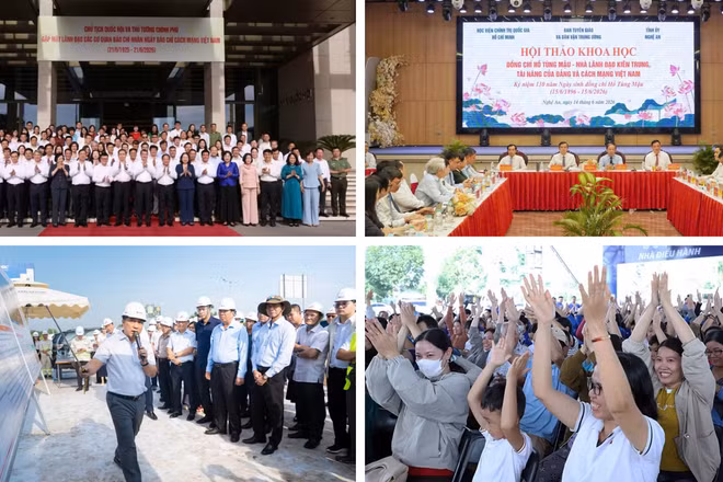 Tin nổi bật ngày 14/6: Thủ tướng Chính phủ và Chủ tịch Quốc hội gặp mặt lãnh đạo các cơ quan báo chí; Nhiều hoạt động kỷ niệm 130 năm Ngày sinh đồng chí Hồ Tùng Mậu