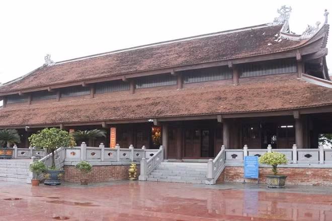 Quang cảnh Khu lưu niệm Cát Tường.