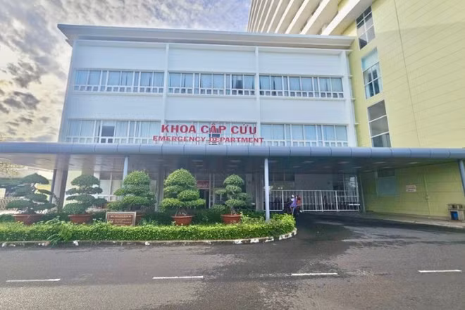 Khu vực tiếp nhận Cấp cứu, Bệnh viện Bà Rịa.