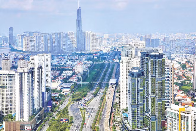 Thành phố Hồ Chí Minh ngày càng văn minh, hiện đại. (Ảnh HOÀNG TRIỀU)