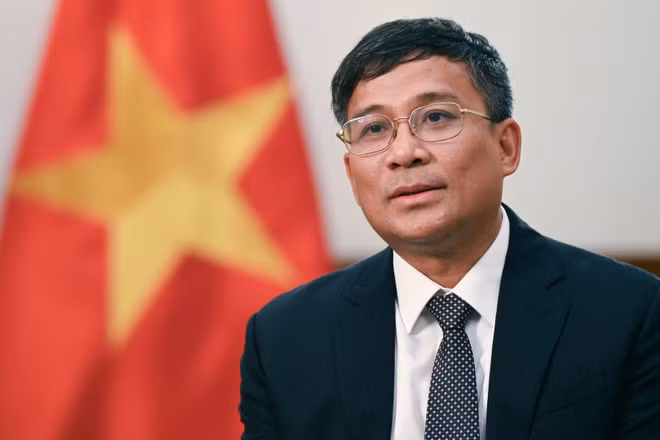 Ủy viên dự khuyết Trung ương Đảng, Thứ trưởng Thường trực Ngoại giao Nguyễn Minh Vũ. (Ảnh: BỘ NGOẠI GIAO).