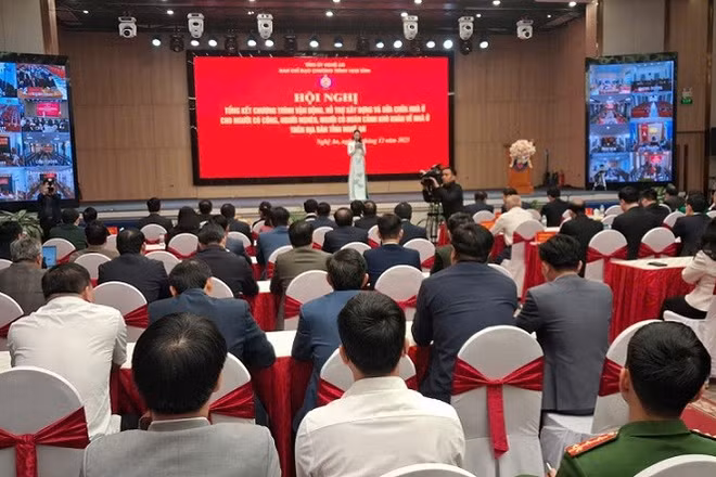 Toàn cảnh hội nghị tổng kết Chương trình 1838.