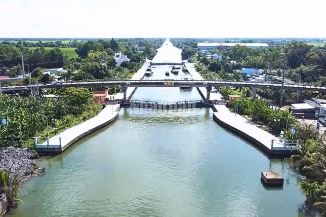 Hệ thống thủy lợi được triển khai đã chủ động, linh hoạt, phù hợp với diễn biến khí tượng thủy văn. 