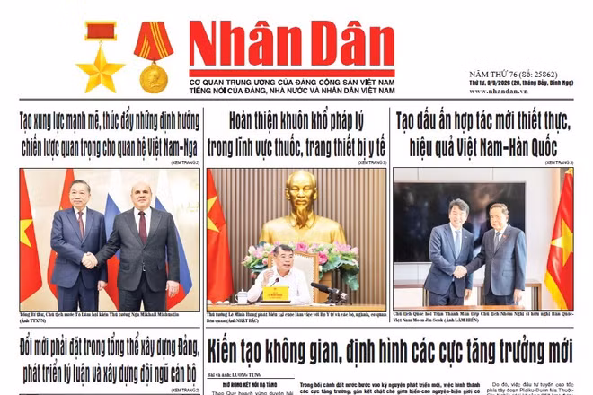 Báo Nhân Dân số 25862