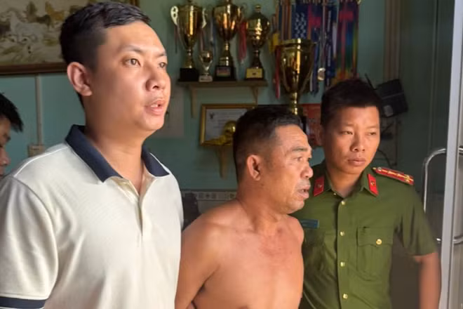 Cơ quan Cảnh sát điều tra Công an tỉnh Đắk Lắk bắt giữ các đối tượng trong đường dây. (Ảnh: Công an tỉnh Đắk Lắk)