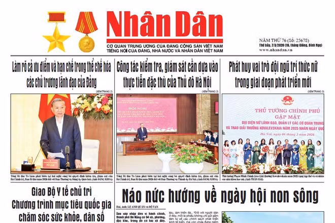 Báo Nhân Dân số 25678