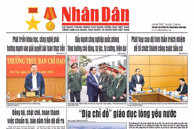 Báo Nhân Dân số 25684