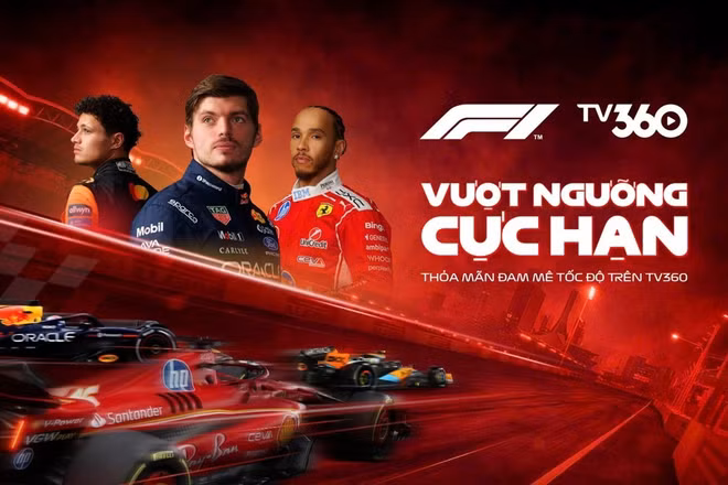 Từ mùa giải 2026, TV360 sẽ phát sóng đầy đủ toàn bộ hệ thống nội dung của F1, bao gồm các phiên chạy thử (Practice), phân hạng (Qualifying), Sprint và toàn bộ các chặng đua chính thức (Grand Prix).