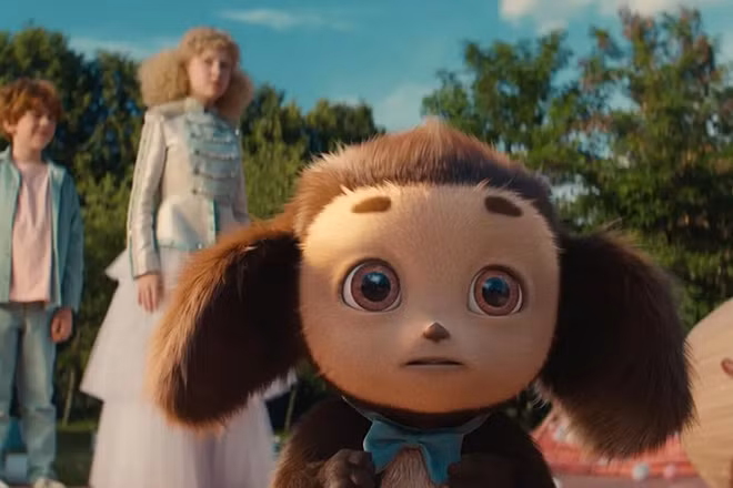 Bộ phim "Cheburashka 2" một lần nữa đứng đầu bảng xếp hạng doanh thu phòng vé, qua đó khẳng định tiềm năng của điện ảnh Nga. (Ảnh: RIA Novosti)