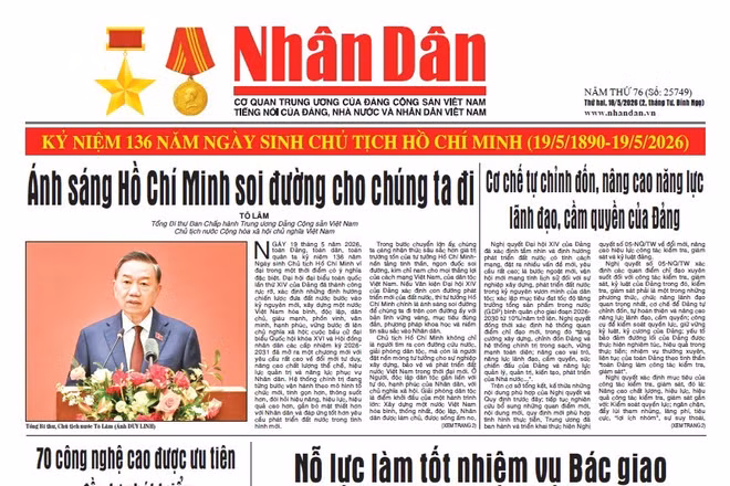 Báo Nhân Dân số 25749