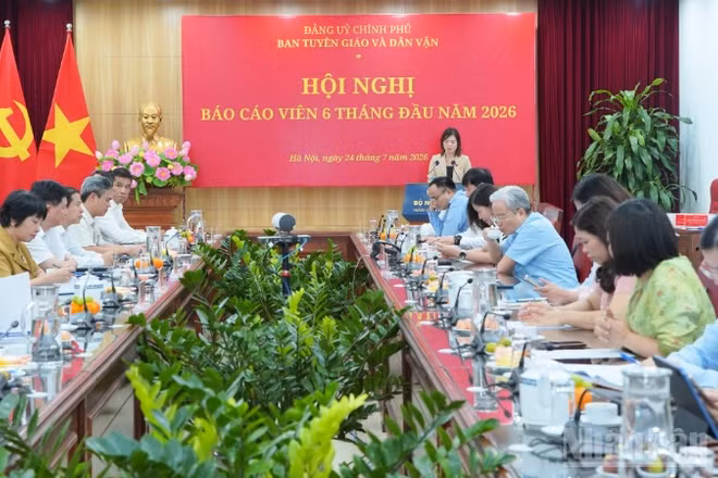 Quang cảnh hội nghị. (Ảnh: HẢI ĐĂNG)