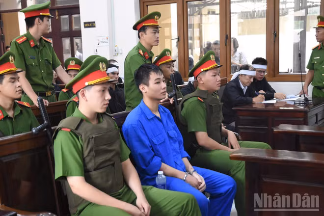 Bị cáo Nguyễn Đức Anh tại phiên tòa.